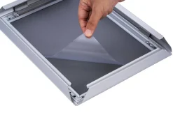 A2 Kliklijst Zilver 17FOM25A2S 44,7 (B) x 1,3 (D) x 62,1 (H) cm 25A2S