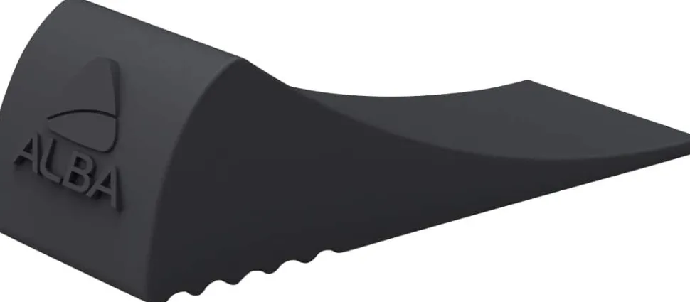 Alba Deurstopper Elastomer 30 x 20 x 80 mm Zwart