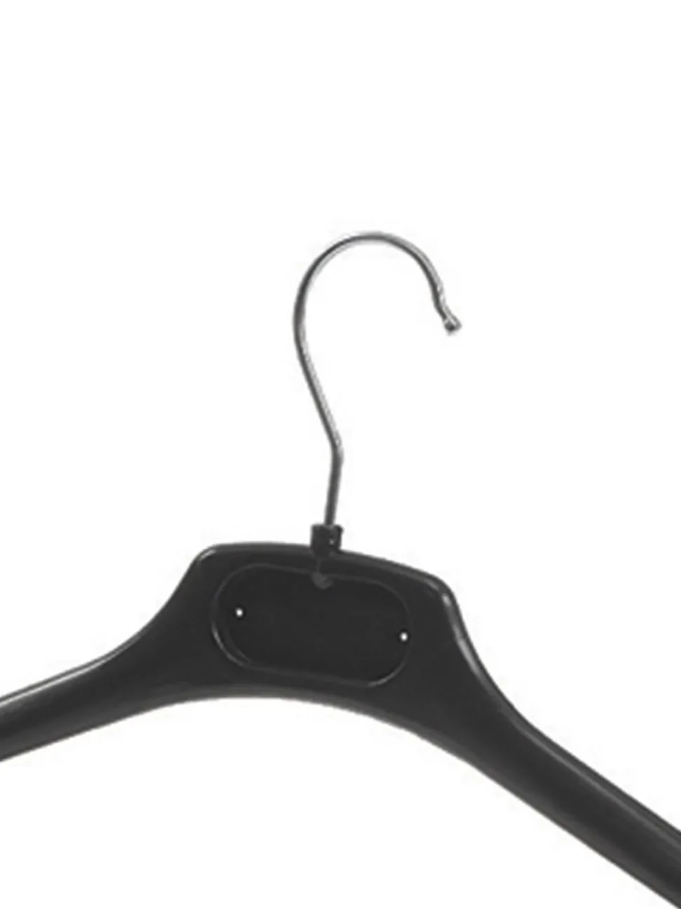 Alba Hangers PMBASIC PL Plastic 450 x 220mm Zwart 20 Stukken