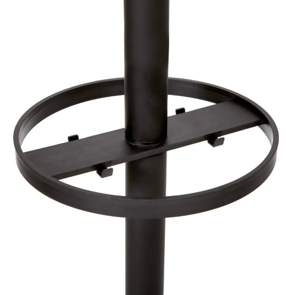 Alba Kapstok PMSTAN3 N 48 x 350 x 1750 mm Zwart