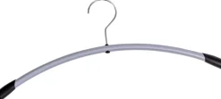 Alba Kleerhangers Grijs 450 x 220 mm 6 Stuks
