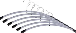 Alba Kleerhangers Grijs 450 x 220 mm 6 Stuks