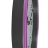 Alba Wandklok HORNEWP 30 x 5,5 cm Paars, wit