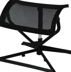 AMSTYLE Hoogteverstelbaar Voetensteun 430 x 330 x 460 mm Zwart