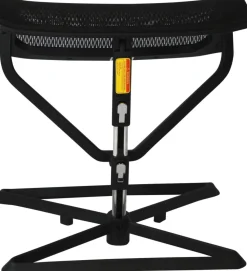 AMSTYLE Hoogteverstelbaar Voetensteun 430 x 330 x 460 mm Zwart