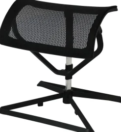 AMSTYLE Hoogteverstelbaar Voetensteun 430 x 330 x 460 mm Zwart