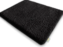 Badmat sky deep zwart 60x100cm