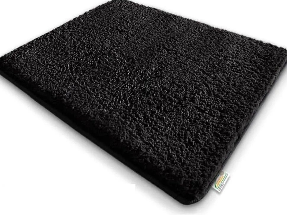 Badmat sky deep zwart 60x100cm