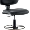 BE130 Tekenstoel Kunstleer Zonder armleuning Zwart 110 kg MOD.111 640 x 640 x 1.330 mm
