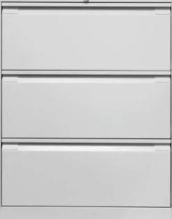 Bisley Archiefkast Staal 3 lades 800 x 622 x 1.016 mm Lichtgrijs