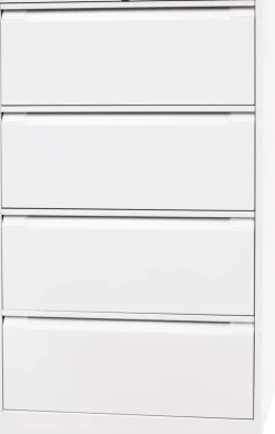 Bisley Archiefkast Staal 4 lades 800 x 622 x 1.321 mm Verkeerswit