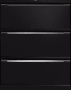 Bisley Archiefkast Staal 3 lades 800 x 622 x 1.016 mm Zwart