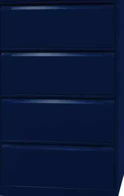 Bisley Archiefkast Staal 4 lades 800 x 622 x 1.321 mm Oxfordblauw