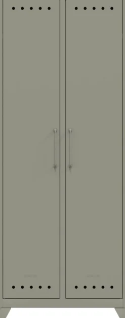 Bisley Fern Garderobe Metaal 700 x 510 x 1,800 mm Lichtgrijs