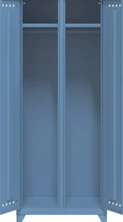 Bisley Fern Garderobe Metaal 700 x 510 x 1,800 mm Blauw