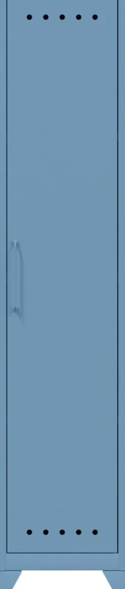 Bisley Fern Garderobekast Metaal 1 Plank 380 x 510 x 1.800 mm Blauw