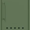Bisley Fern Garderobekast Metaal 1 Plank 380 x 400 x 725 mm Olijfgroen