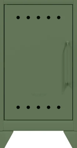 Bisley Fern Garderobekast Metaal 1 Plank 380 x 400 x 725 mm Olijfgroen