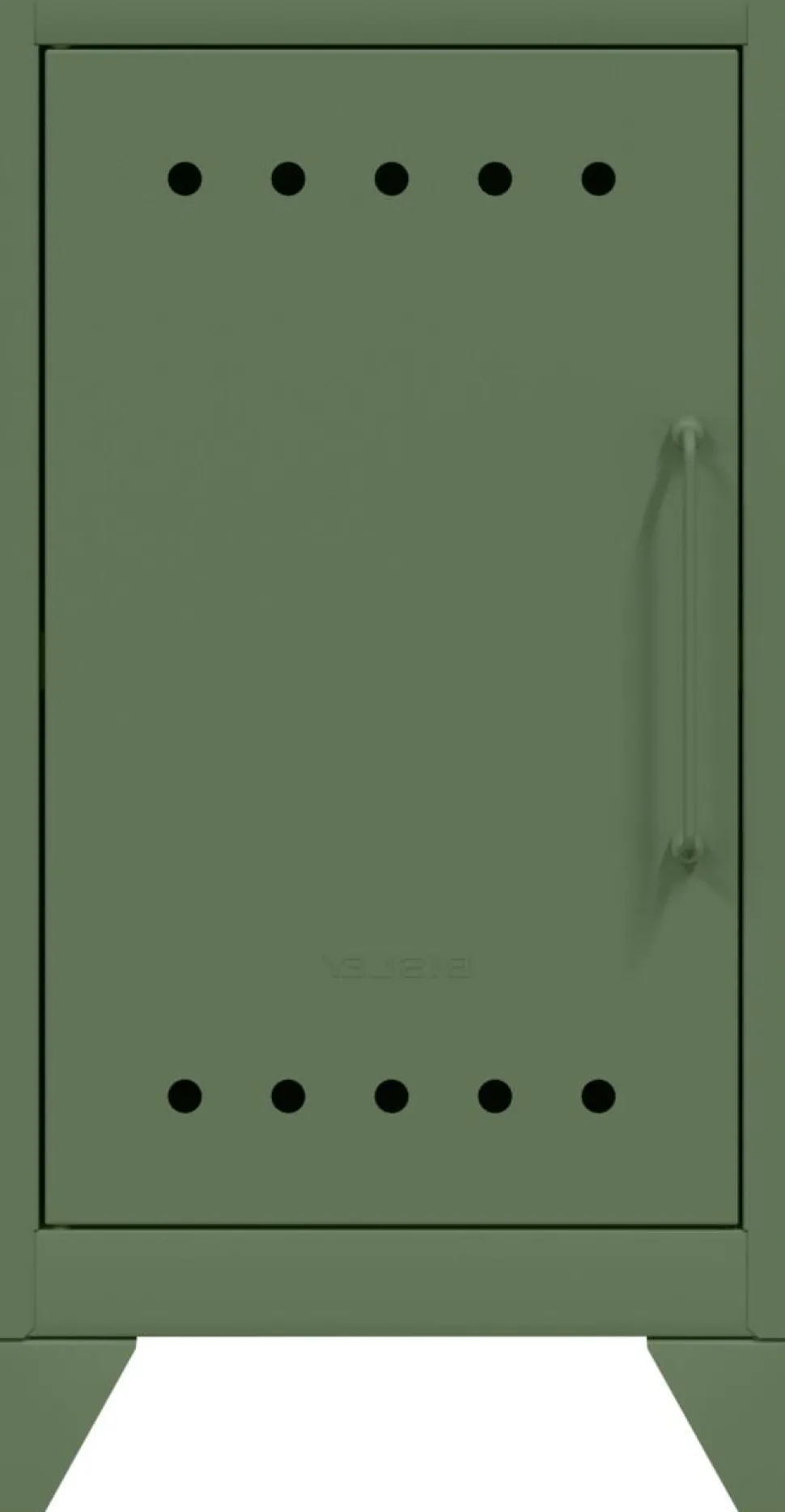 Bisley Fern Garderobekast Metaal 1 Plank 380 x 400 x 725 mm Olijfgroen