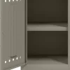 Bisley Fern Garderobekast Metaal 1 Plank 380 x 400 x 725 mm Lichtgrijs