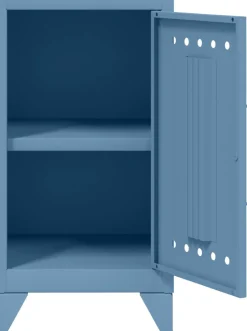 Bisley Fern Garderobekast Metaal 1 Plank 380 x 400 x 725 mm Blauw