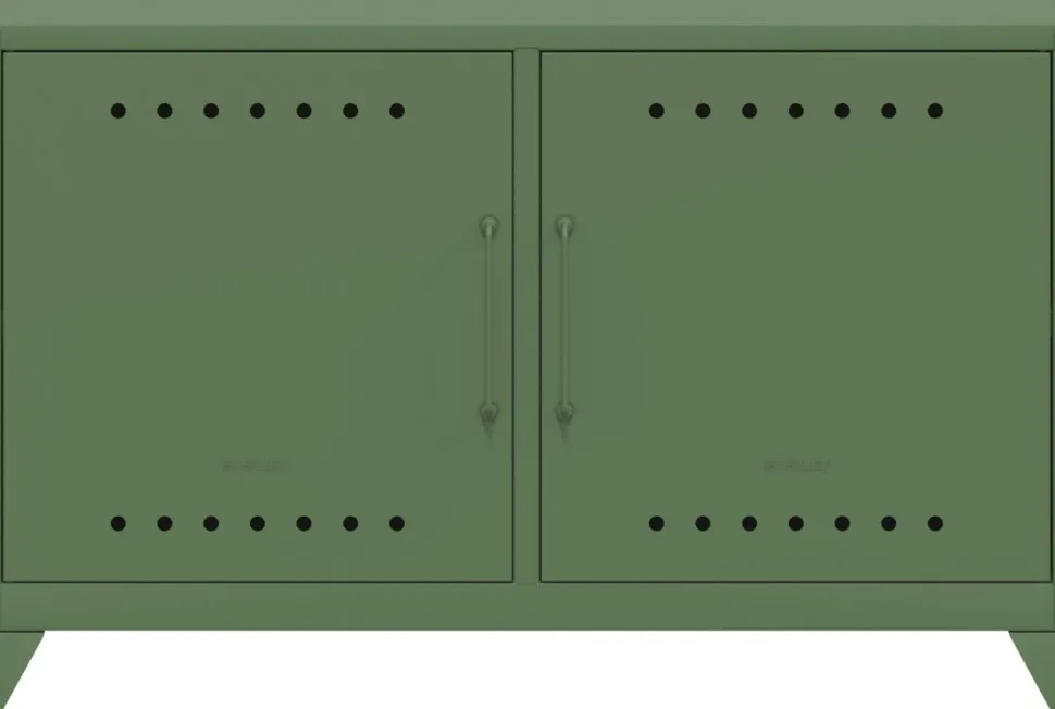 Bisley Fern Wandkast Metaal 1,140 x 400 x 725 mm Olijfgroen