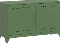 Bisley Fern Wandkast Metaal 1,140 x 400 x 725 mm Olijfgroen