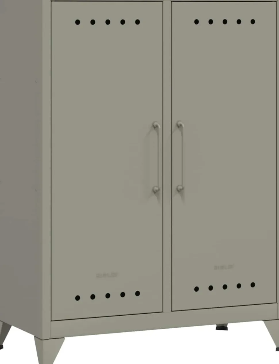 Bisley Fern Wandkast Metaal 800 x 400 x 110 mm Lichtgrijs