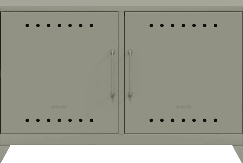 Bisley Fern Wandkast Metaal 1,140 x 400 x 725 mm Lichtgrijs