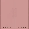 Bisley Fern Wandkast Metaal 800 x 400 x 110 mm Pastelroze