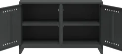 Bisley Fern Wandkast Metaal 1,140 x 400 x 725 mm Antraciet