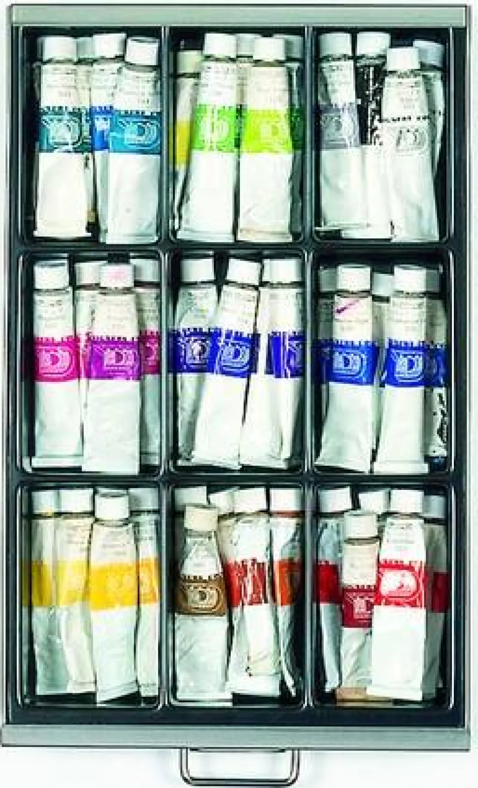Bisley Multi lade Inzetbak met 9 Compartimenten Plastic Zwart 215 x 340 x 51 mm