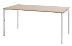 Bisley Quattro Basic Bureau Eiken 1.600 (B) x 800 (D) x 850 (H) mm Melamine, Staal