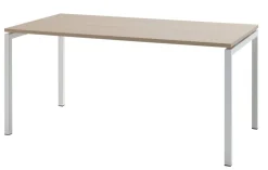 Bisley Quattro Basic Bureau Eiken 1.800 (B) x 800 (D) x 740 (H) mm Melamine, Staal