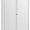 Bisley Roldeurkast Staal 4 Planken Afsluitbaar 1.200 x 430 x 1.980 mm Wit