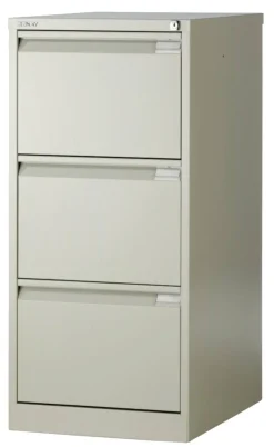 Bisley Stalen Archiefkast 3 Lades 470 x 622 x 1.016 mm Beige