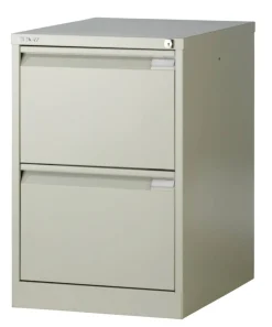 Bisley Stalen Archiefkast 2 Lades 470 x 622 x 711 mm Beige