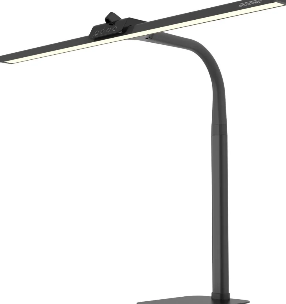Bureaulamp BROADWING TLC 9100 BK Zwart 20,5 W LED 800 x 400 x 600 mm