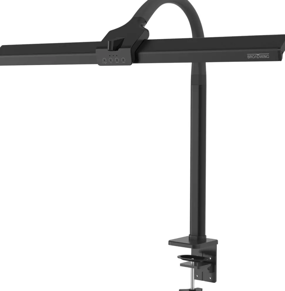 Bureaulamp BROADWING TLC 9100 BK Zwart 20,5 W LED 800 x 400 x 600 mm