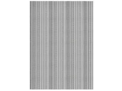 Casa Pura Bologna Buitenkleed Polyester, PVC (polyvinylchloride), vinyl Rechthoekig Grijs 60 x 200 cm