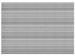 Casa Pura Bologna Buitenkleed Polyester, PVC (polyvinylchloride), vinyl Rechthoekig Grijs 60 x 200 cm