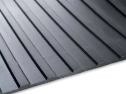 Casa Pura Deurmat Synthetisch rubber Rechthoekig Zwart 100 x 400 cm