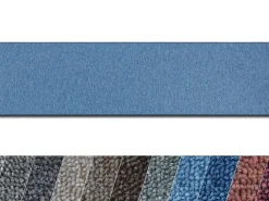 Casa Pura London Vloerkleed Actionback, PP (Polypropeen) Rechthoekig Blauw 67 x 150 cm