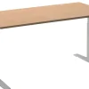 Ceha Adjust 2 Plus Elektrisch hoogteverstelbaar Zit-sta-bureau Rechthoekig Beuken T-Voet 1,600 (B) x 800 (D) x 1,300 (H) mm Melamine, metaal