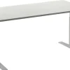 Ceha Adjust 2 Plus Elektrisch hoogteverstelbaar Zit-sta-bureau Rechthoekig Wit T-Voet 1,200 (B) x 800 (D) x 1,300 (H) mm Melamine, metaal