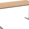 Ceha Adjust 2 Plus Elektrisch hoogteverstelbaar Zit-sta-bureau Rechthoekig Beuken T-Voet 1,200 (B) x 800 (D) x 1,300 (H) mm Melamine, metaal