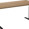 Ceha Adjust 2 Plus Elektrisch hoogteverstelbaar Zit-sta-bureau Rechthoekig Tabak Eiken T-Voet 1,800 (B) x 800 (D) x 1,300 (H) mm Melamine, metaal