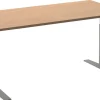 Ceha Adjust 2 Plus Elektrisch hoogteverstelbaar Zit-sta-bureau Rechthoekig Beuken T-Voet 1,400 (B) x 800 (D) x 1,300 (H) mm Melamine, metaal