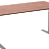 Ceha Adjust 2 Plus Elektrisch hoogteverstelbaar Zit-sta-bureau Rechthoekig Havanabruin Eiken T-Voet 1,600 (B) x 800 (D) x 1,300 (H) mm Melamine, metaal