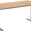 Ceha Adjust 2 Plus Elektrisch hoogteverstelbaar Zit-sta-bureau Rechthoekig Beuken T-Voet 1,800 (B) x 800 (D) x 1,300 (H) mm Melamine, metaal